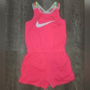 Nike Kids Bright Pink Romper